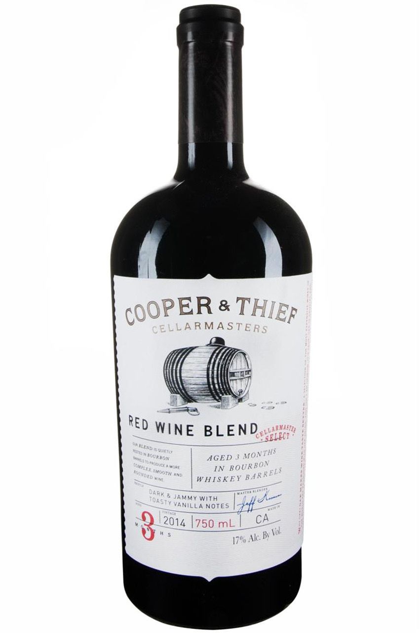 COOPER &amp; THIEF RED BLEND BOUBON BARREL AGED 750ML