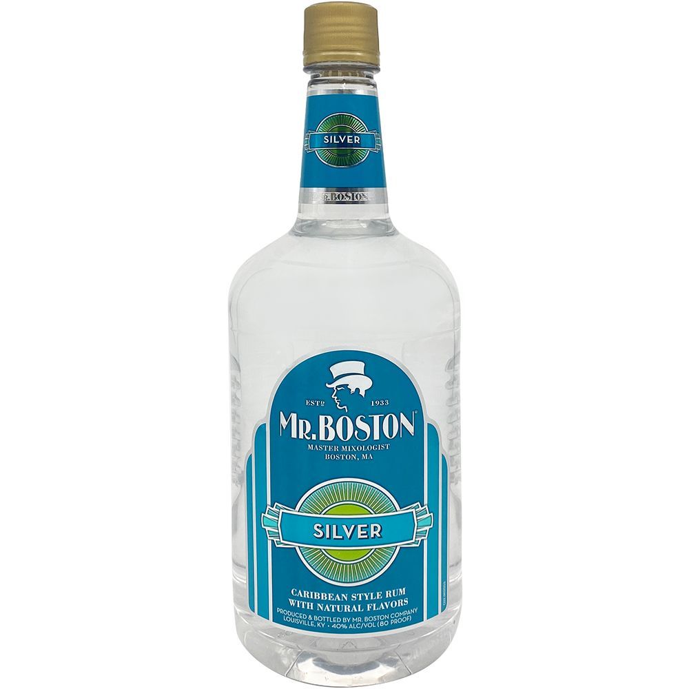 MR. BOSTON SILVER RUM 1.75L