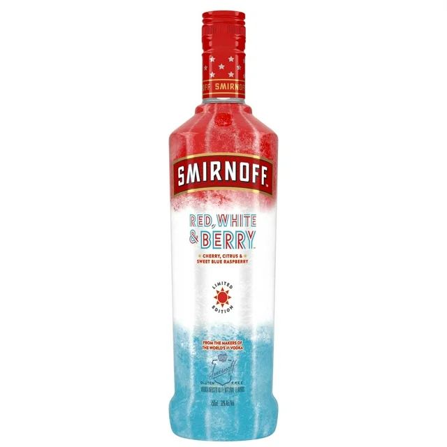 Smirnoff Red White &amp; Berry Vodka 750ml