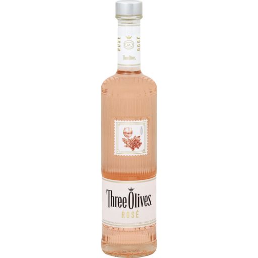 THREE OLIVES ROSE VODKA 1L