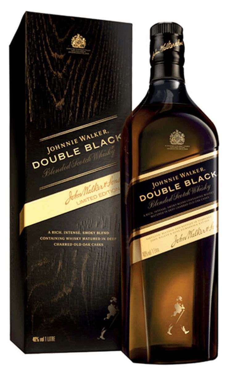 JOHNNIE WALKER DOUBLE BLACK 1L