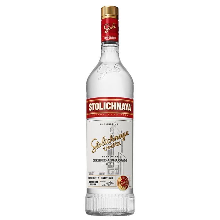 STOLICHNAYA VODKA 1L