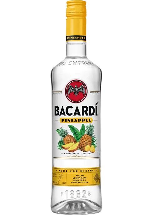 BACARDI PINEAPPLE RUM 1L