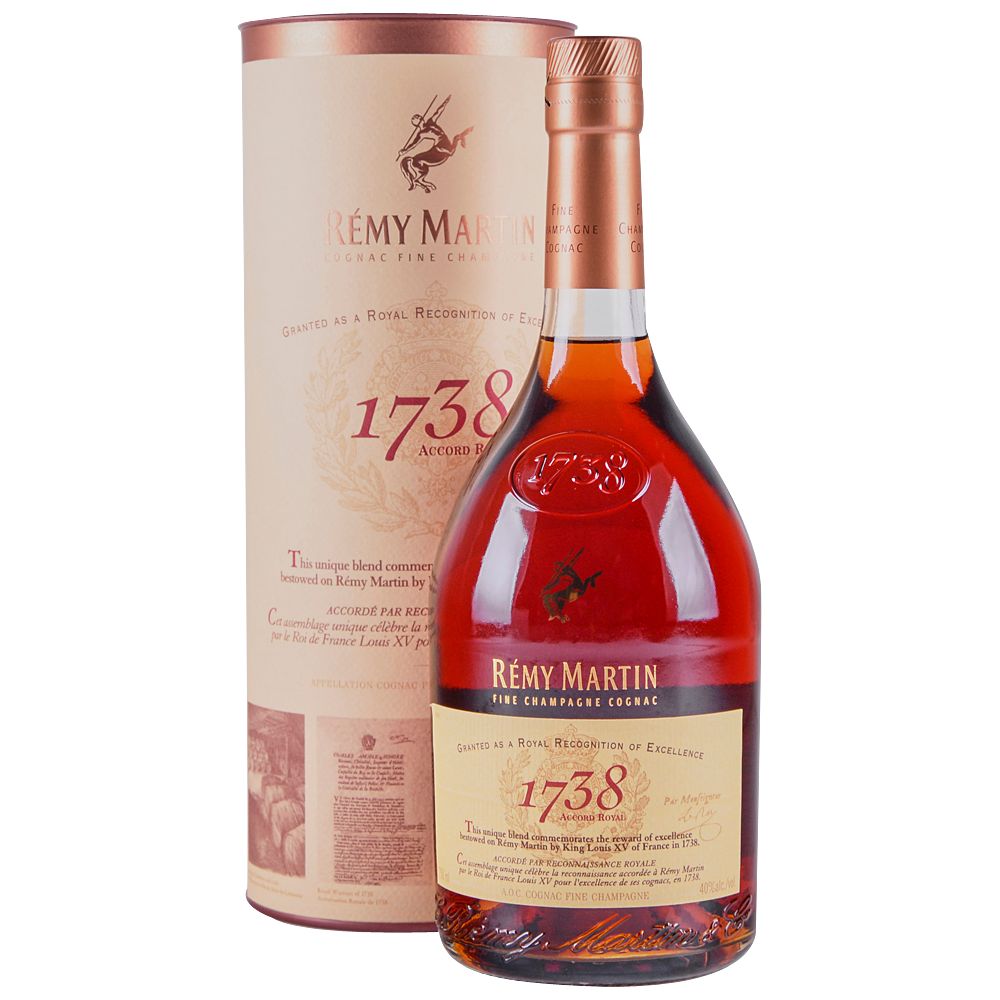 REMY MARTIN 1738 COGNAC FINE CHAMPAGNE 750ML