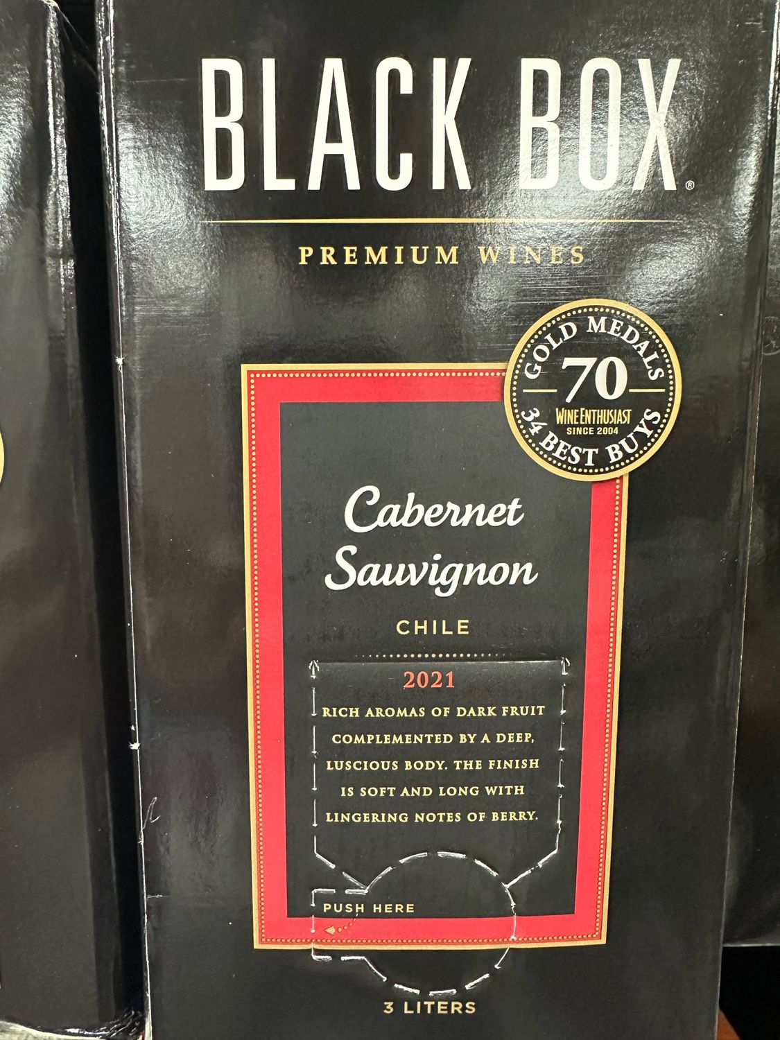 BLACK BOX CABERNET SAUVIGNON 3L