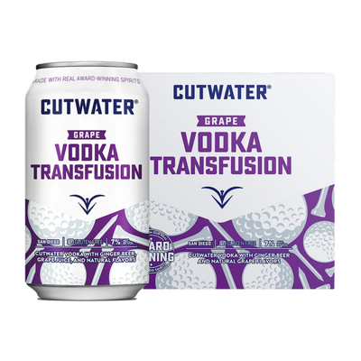 CUTWATER VODKA TRANSFUSION 4PK CANS SELZER