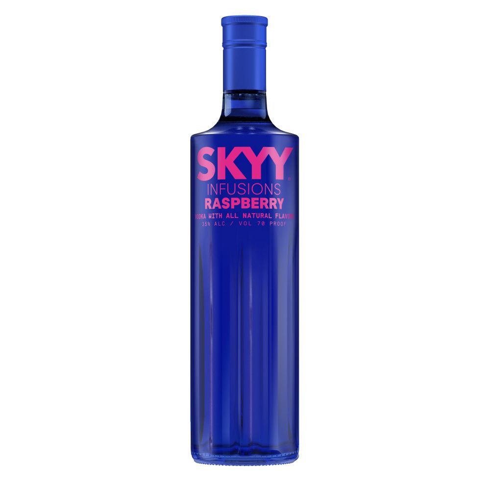 SKYY INFUSIONS RASPBERRY VODKA 1L
