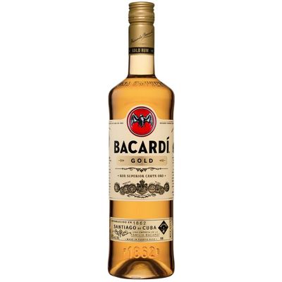 BACARDI GOLD RUM 1L