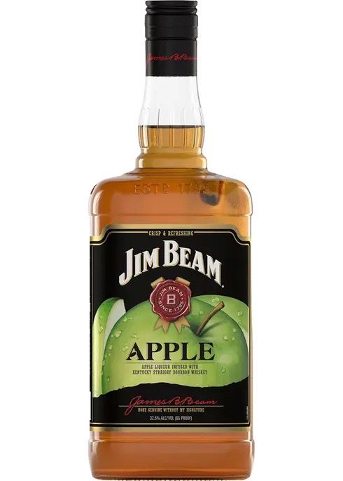 JIM BEAM APPLE  KENTUCKY BOURBON WHISKEY 1L
