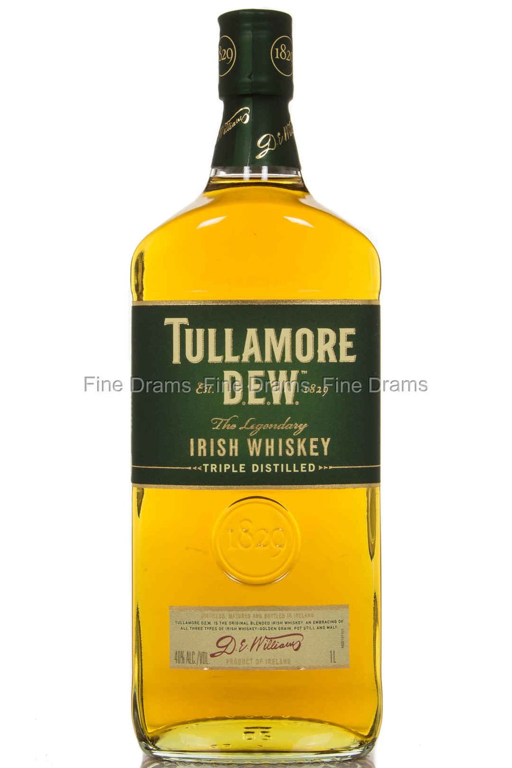 TULLAMORE DEW IRISH WHISKEY 1L