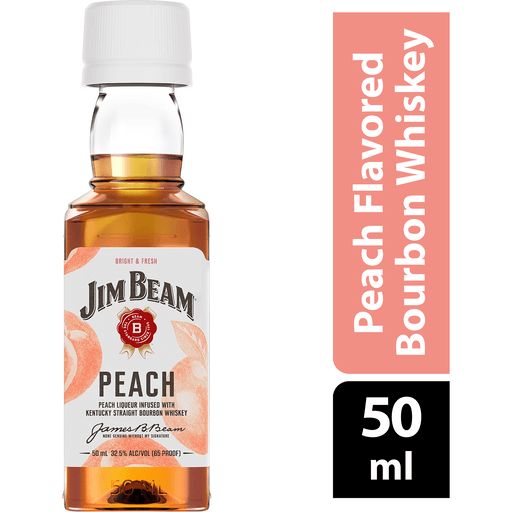 Jim Beam Peach Kentucky Bourbon 50ml 10pk
