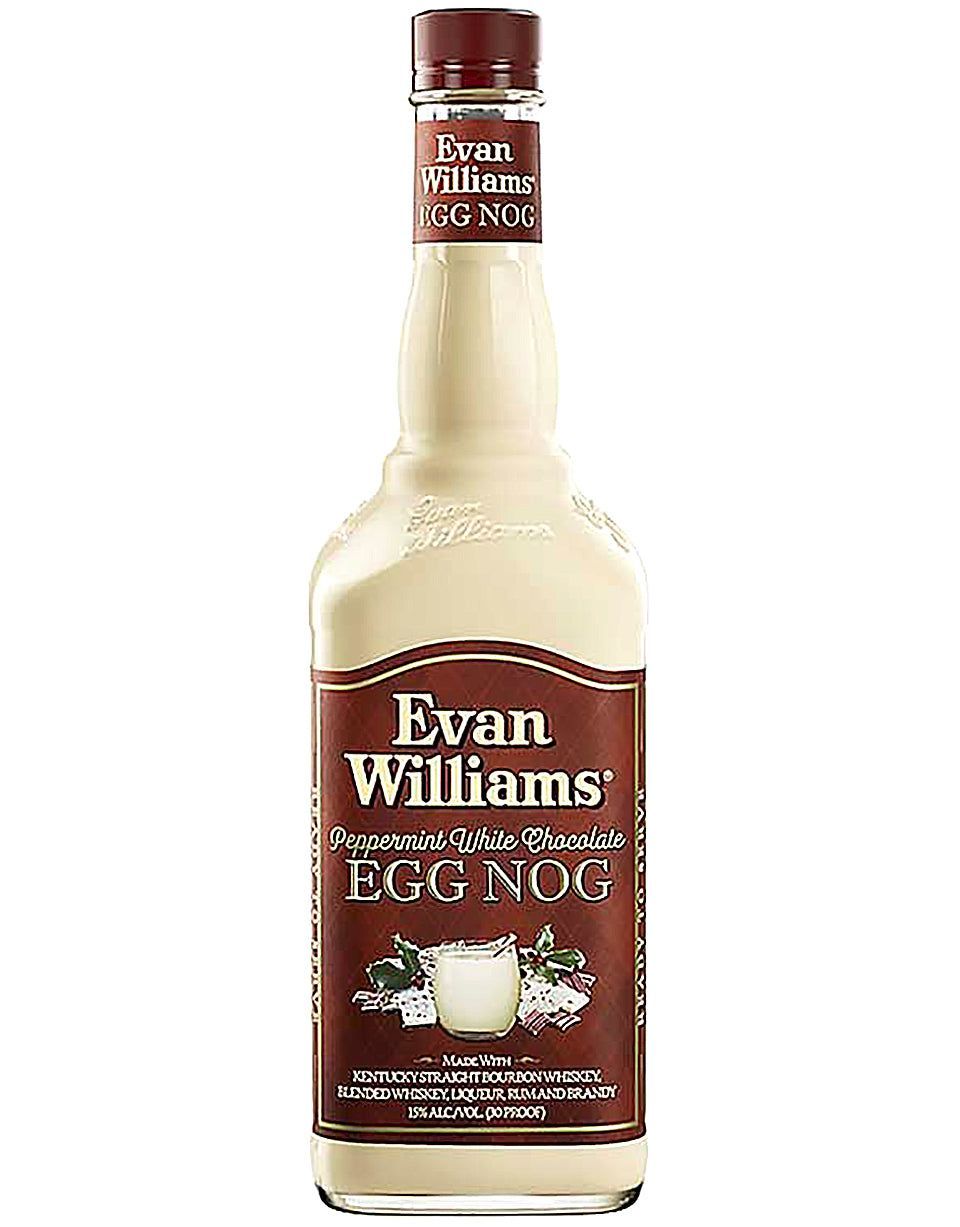 Evan Williams white chocolate  peppermint eggnog 750ml