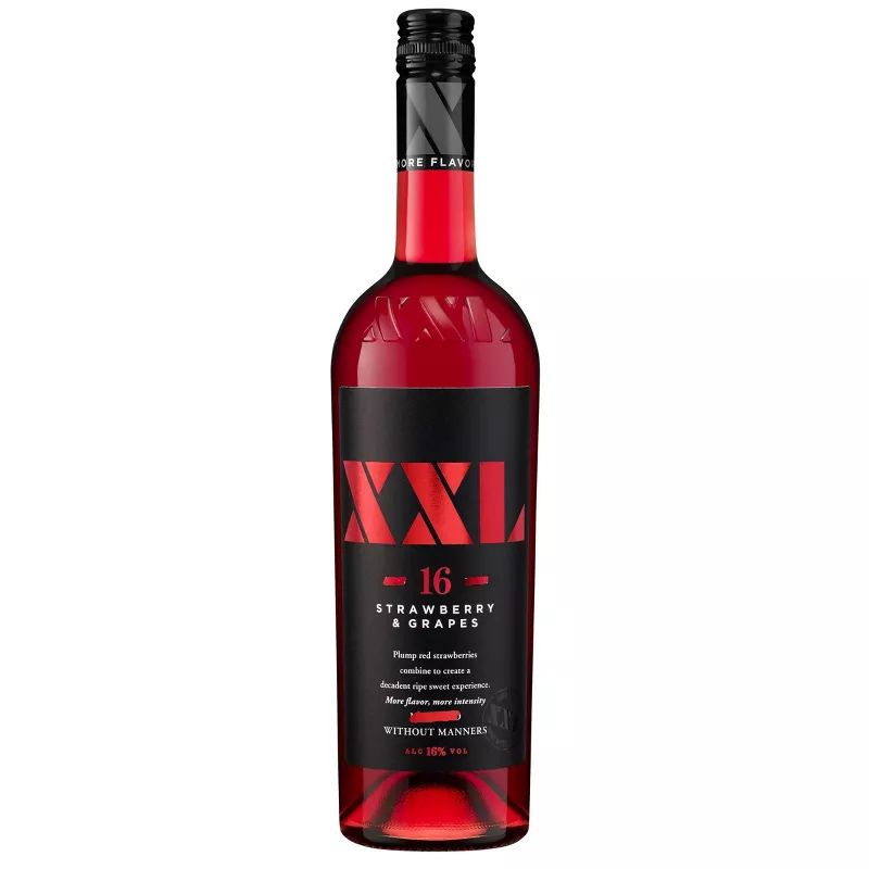 XXL Strawberry &amp; Grape Moscato wine 750ml
