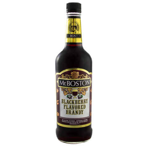 MR. BOSTON BLACKBERRY FLAVORED BRANDY 1L