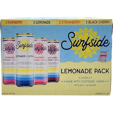 SURFSIDE LEMONADE VARIETY  8PK CANS