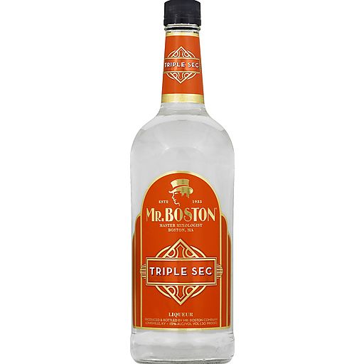 MR. BOSTON TRIPLE SEC SCNAPPS 1L