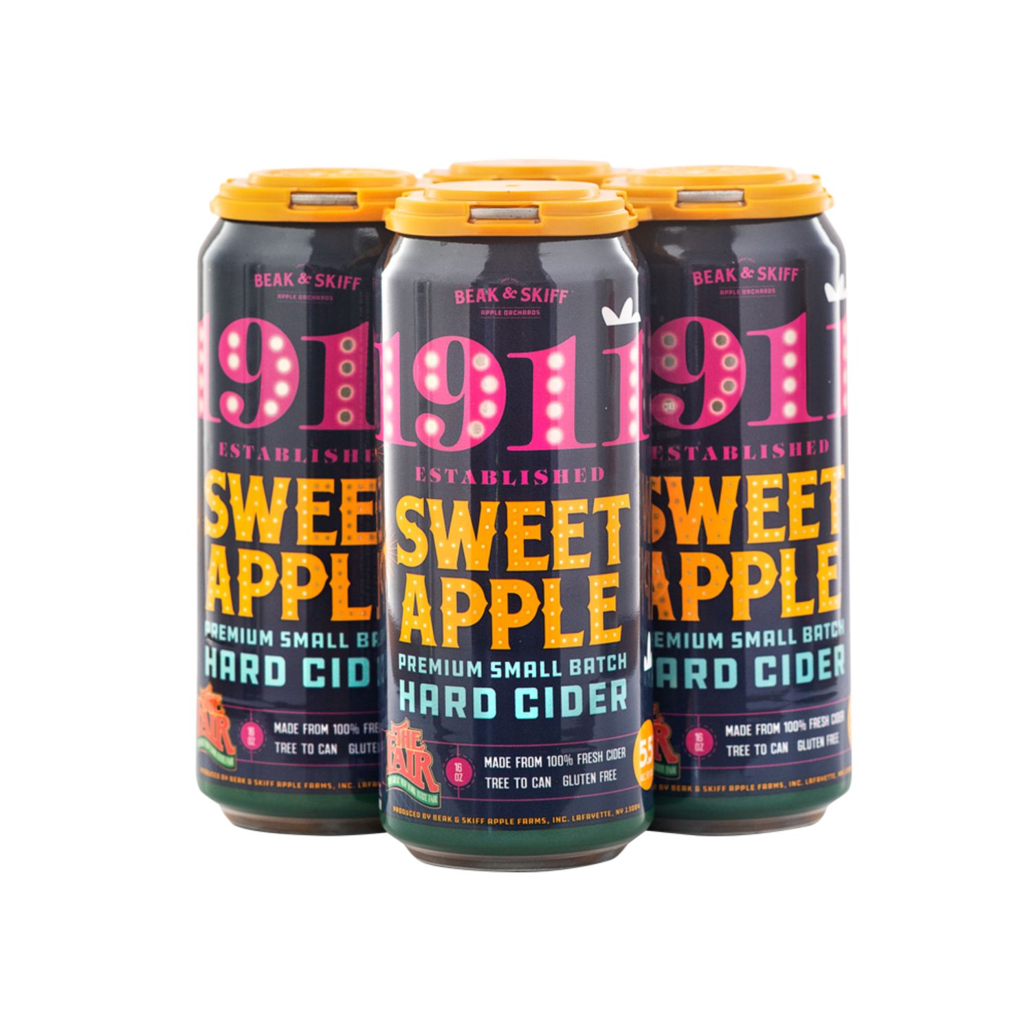 1911 Sweet Apple Hard Cider 4pk cans