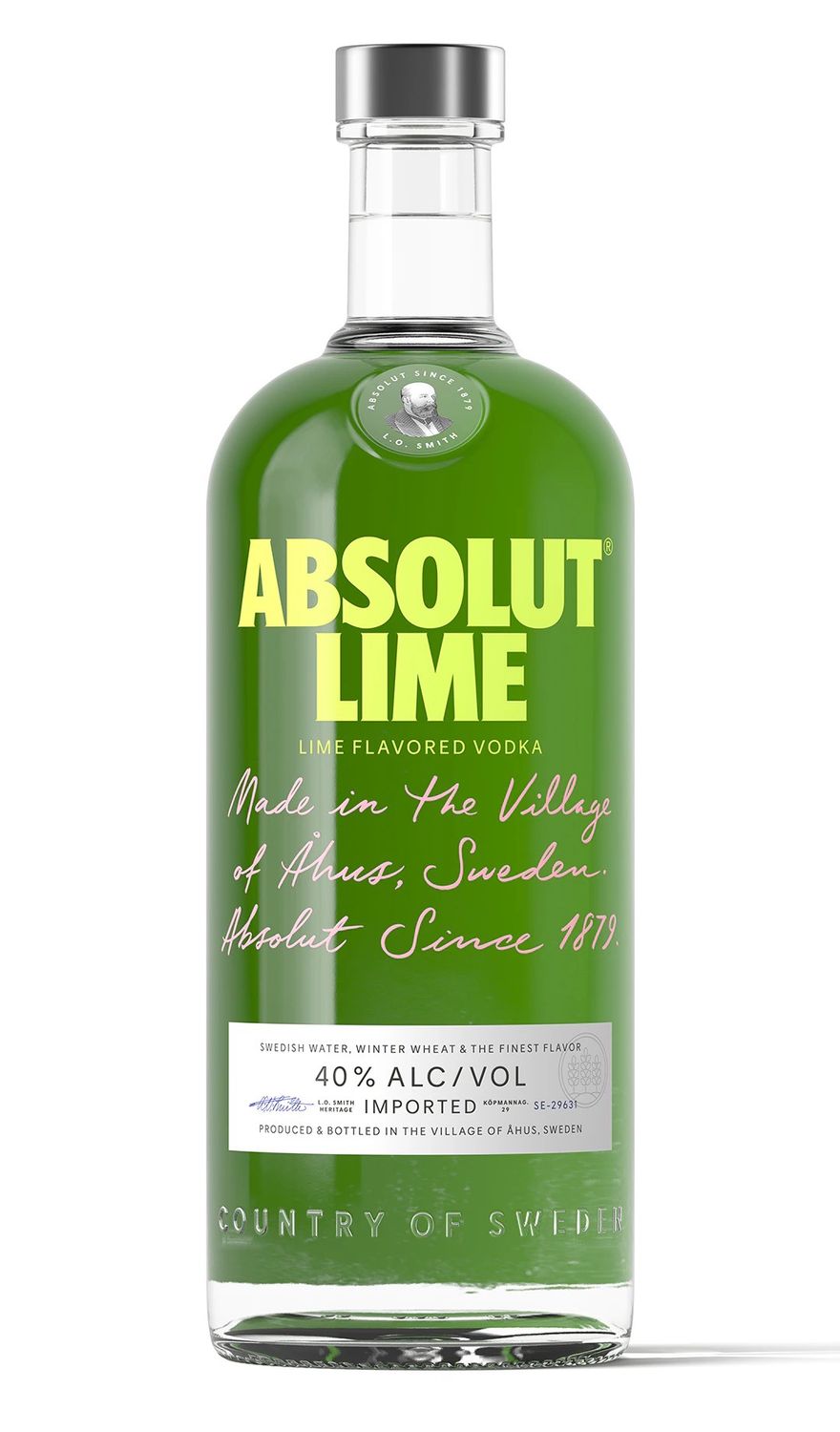 ABSOLUTE LIME  VODKA 1L