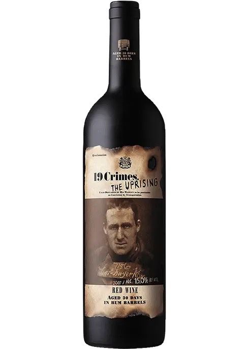 19 CRIMES UPRISING AGED RED WINE 750ML
