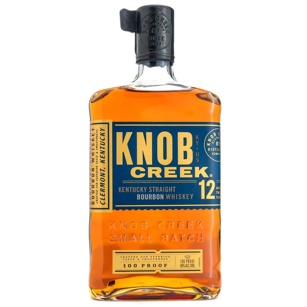 KNOB CREEK AGED 12 YEAR  WHISKEY BOURBON 750ML