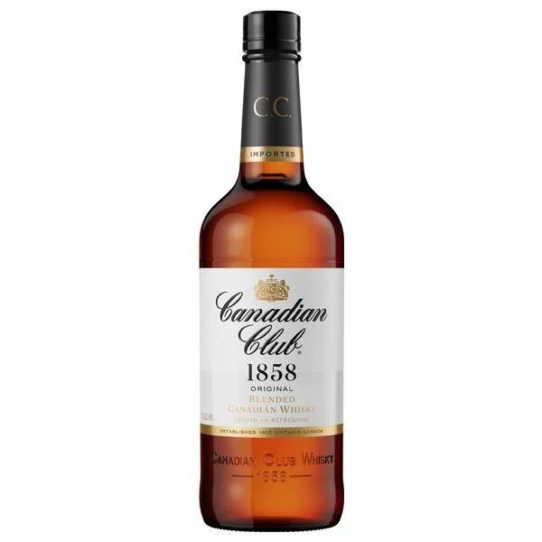 CANADIAN CLUB ORIGINAL 1858 BLENDED WHISKEY 1L