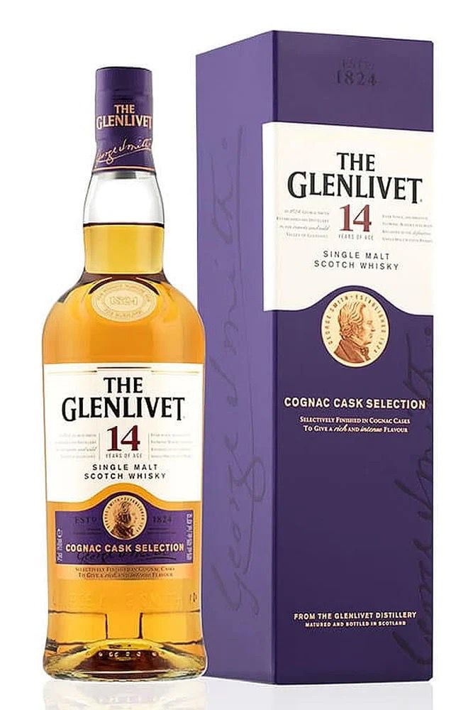 THE GLENLIVET 14 YEARS SINGLE MALT 750ML