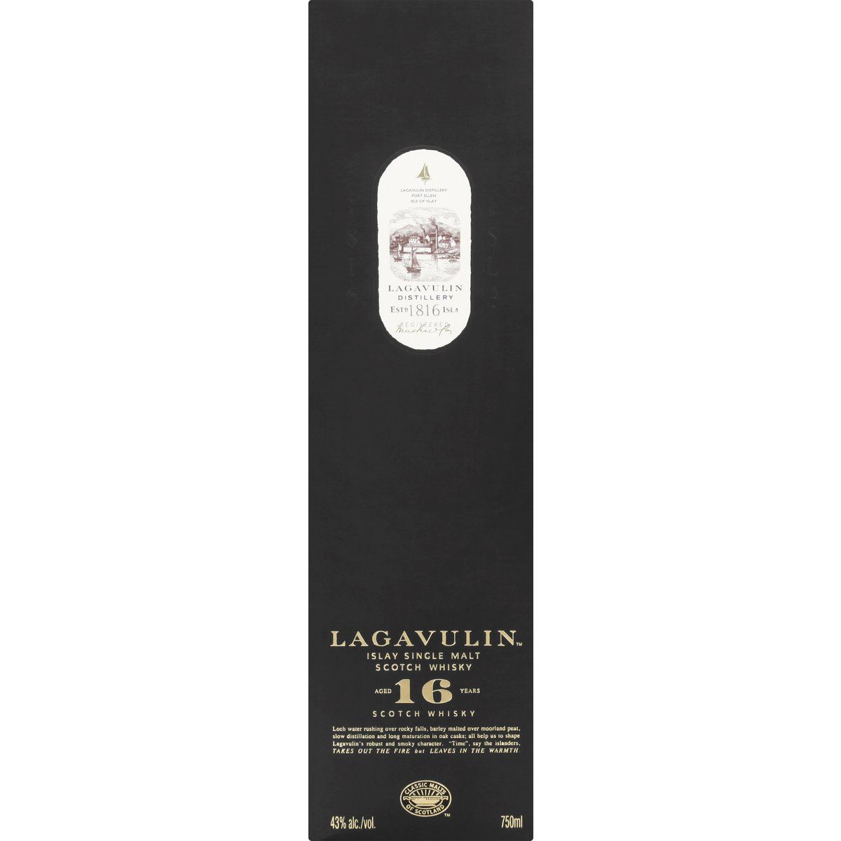 LAGAVULIN ISLAY SINGLE MALT SCO 750ML