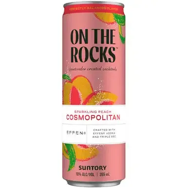 ON THE ROCKS COSMOPOLITAN PEACH 4PK/355ML
