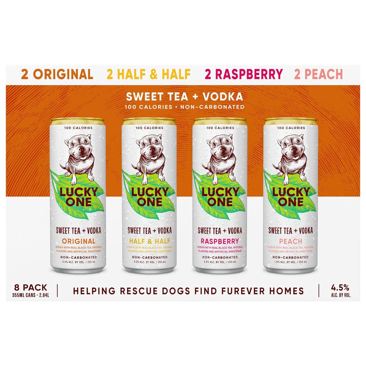 LUCKY ONE VERITY PACK SWEET TEA 355ML