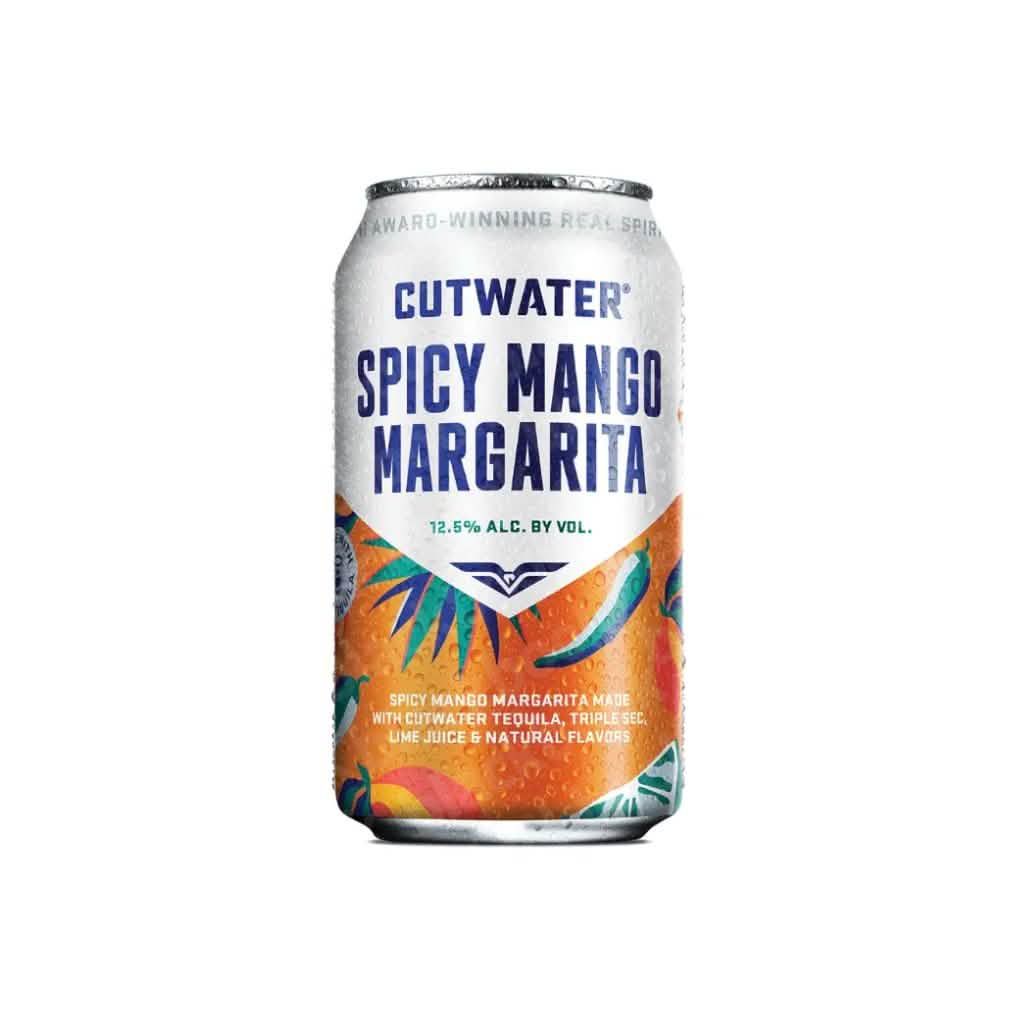 CUT WATER SPICY MANGO 4PK 355ML