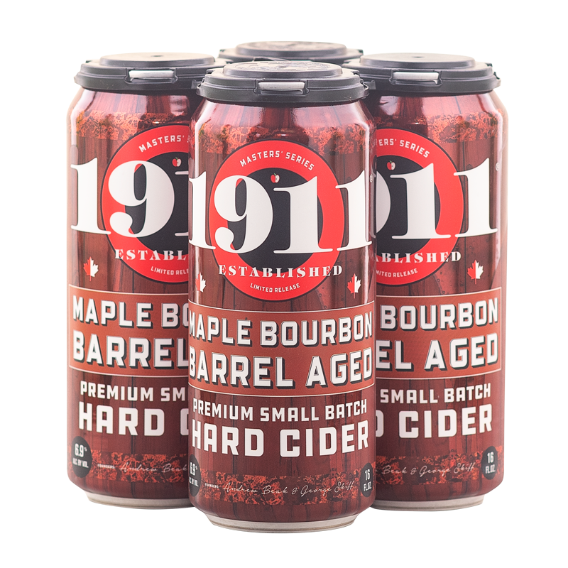 1911 MAPLE BOURBON 355ML 4PK CANS
