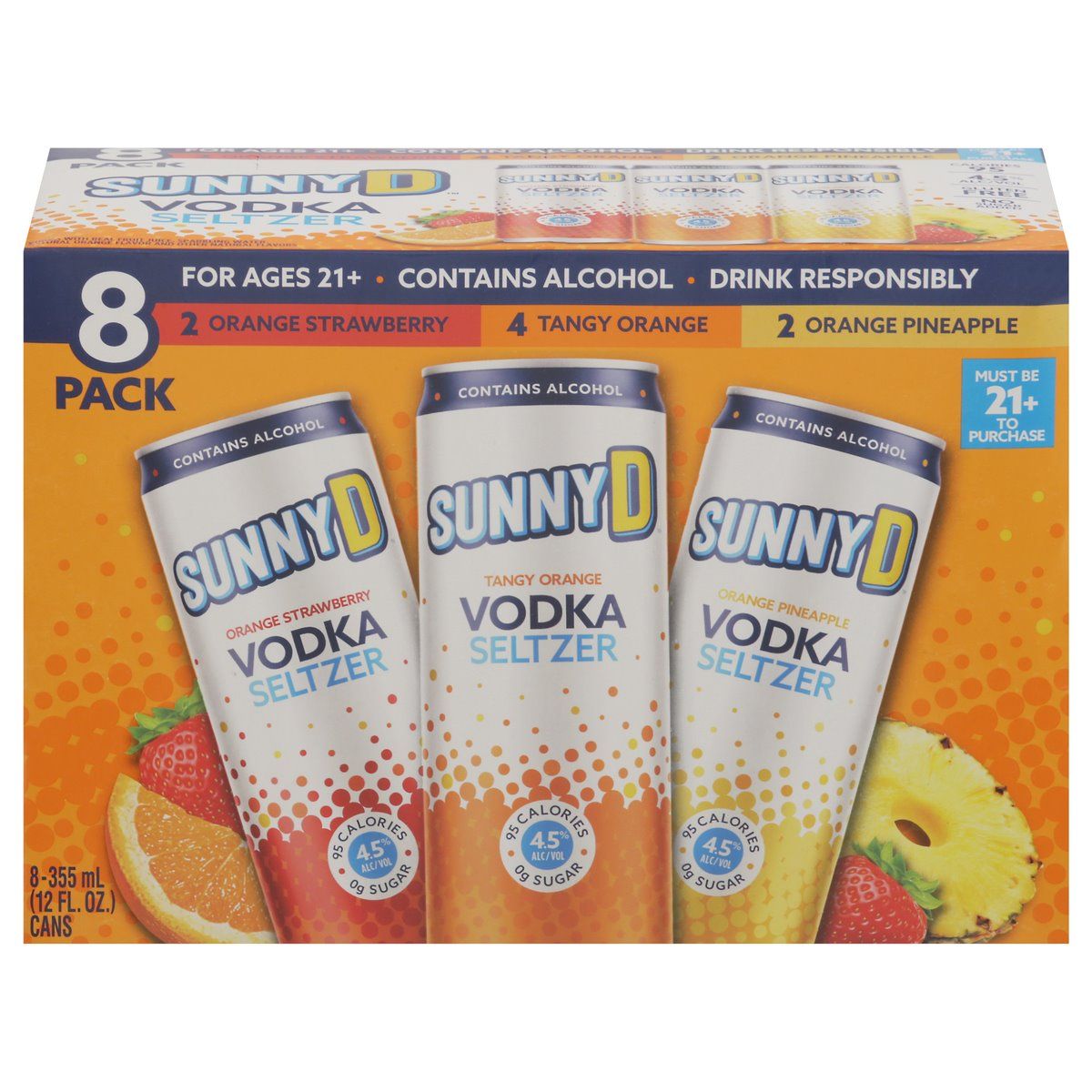 SUNNY D VARIETY 355ML