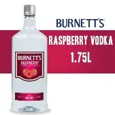 BURNETTS RASPBERRY VODKA 1.75L