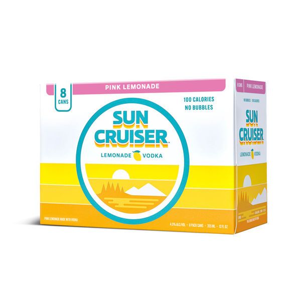 SUN CRUISER PINK LEMONADE 8PK/355ML