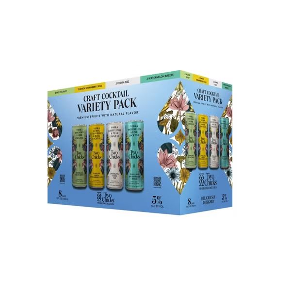TWO CHICKS CRAFT COCKTAIL VERITY 8PK/355ML