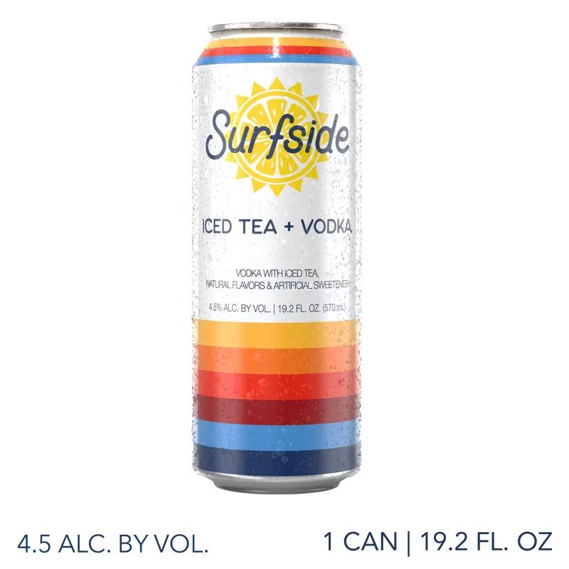 SURFSIDE ICED TEA+ VODKA 19.25ML