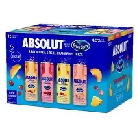 ABSOLUT OCEAN SPRAY 355ML