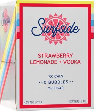 SURFSIDE STRAWBERRY LEMONADE 4PK/355ML