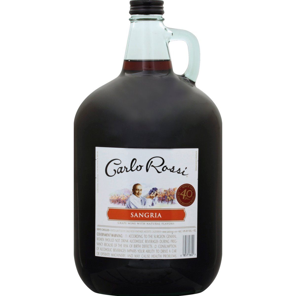 CARLO ROSSI BURGUNDY 4L