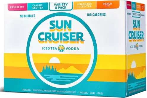 SUN CRUISER LEMONADE VARIETY 8PK/355ML