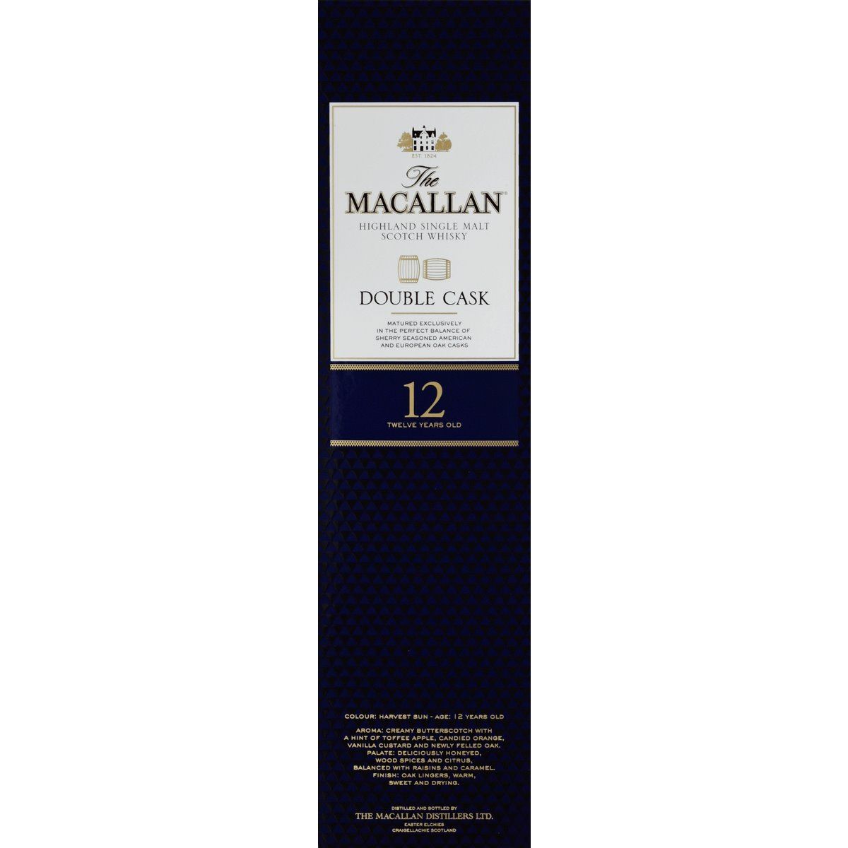 MACALLAN 12 YEARS DOUBLE CASK 750ML
