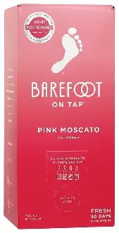BAREFOOT PINK MOSCATO 3L