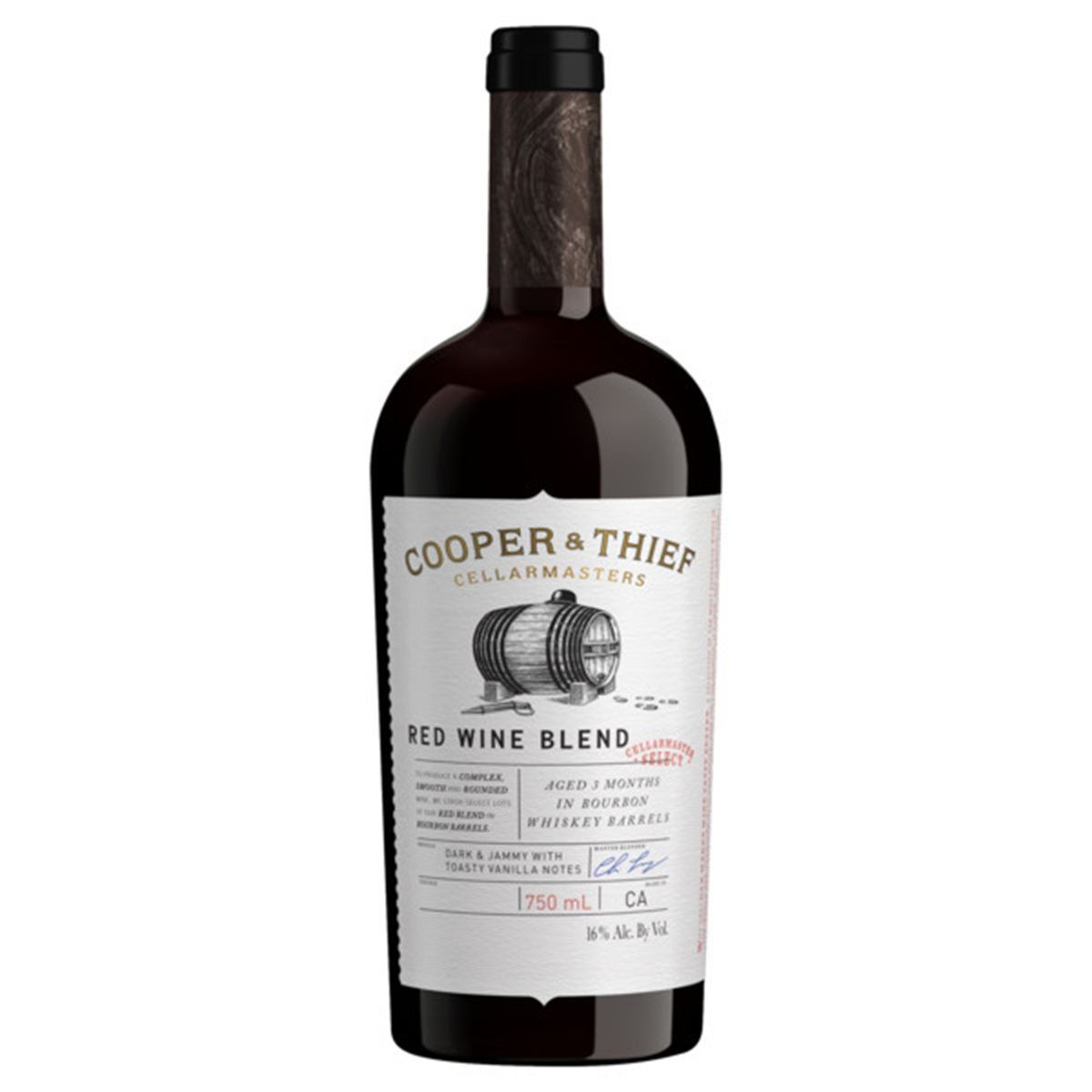 COOPER &amp; THIEF RED WINE BLEND 750ML