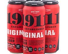 1911 CIDER ORIGNAL 355ML 4PK CANS