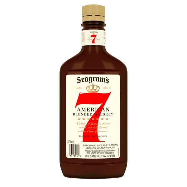 SEAGRAM'S 7 AMERICAN WHISKEY 375ML
