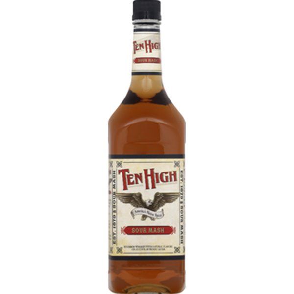 TEN HIGH SOUR MASH KENTUCKY ST 1L