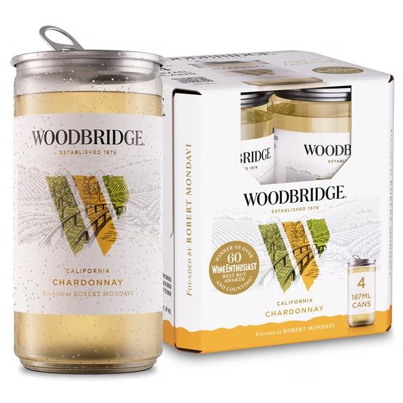 WOODBRIDGE CHARDONNAY 4PK/187ML