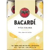 BACARDI PINA COLADA 355ML 4PK CANS
