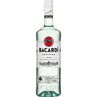 BACARDI SUPERIOR LIGHT RUM 1L
