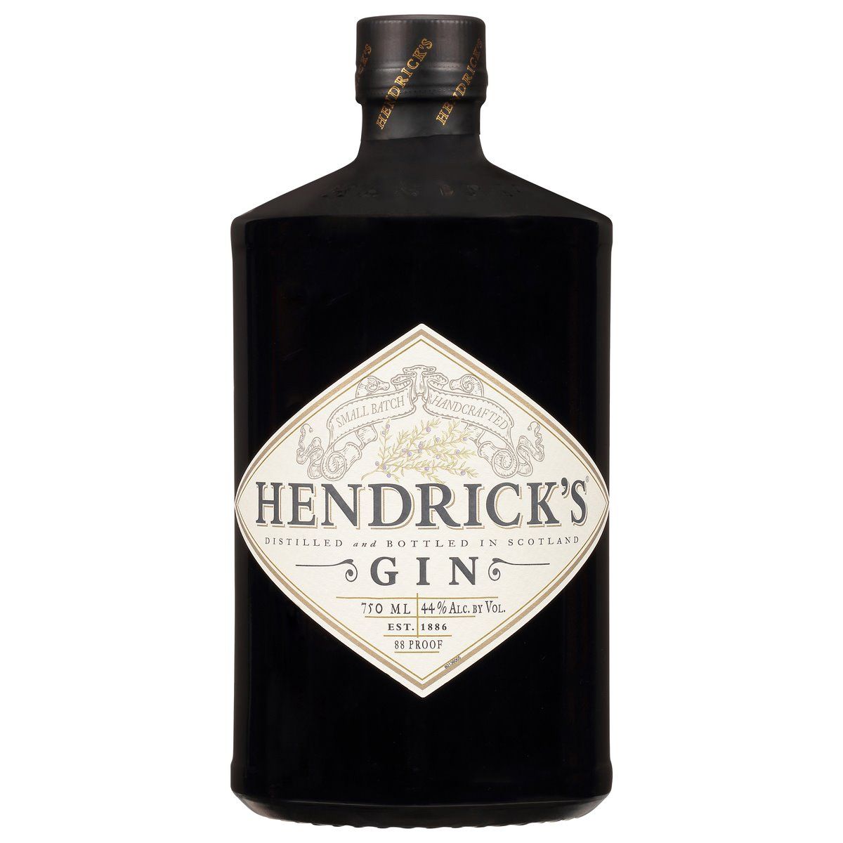 HENDRICK'S SMALL BATCH GIN 750ML